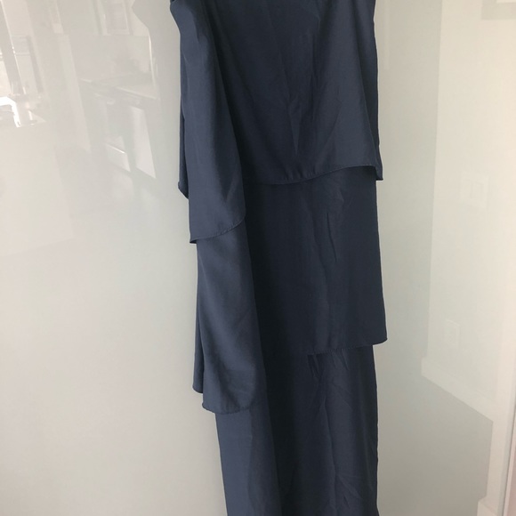Banana Republic Navy Blue Maxi Dress Size 6 - Picture 2 of 3